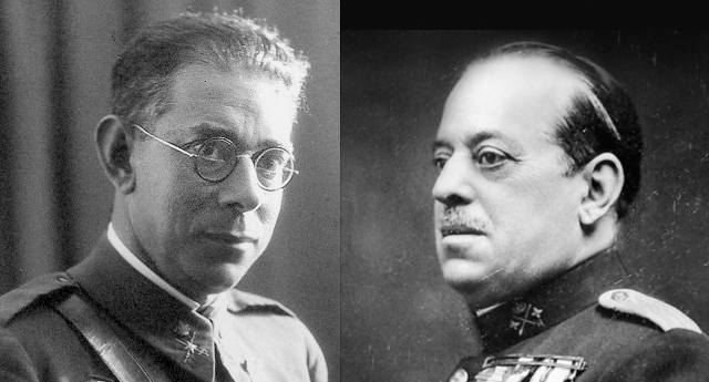 Los genocidas Mola y Sanjurjo a los que UPN quiere seguir dando honores